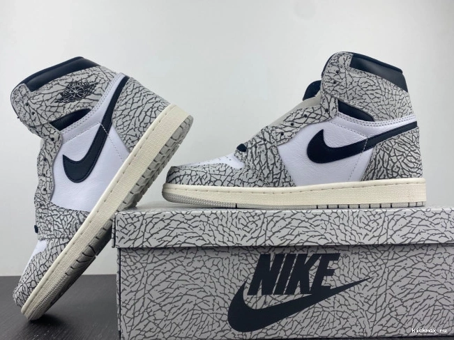 Cheap MAX 1 OG Air Jordan High DZ5485-052 White Cement 0811